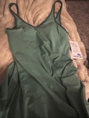 lululemon athletica Olive Green Mini Dress